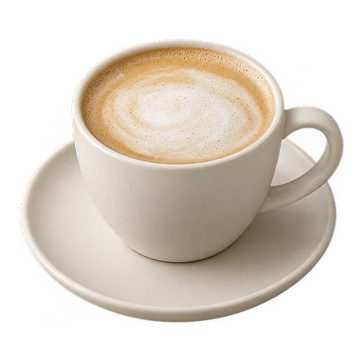 Almond milk latte