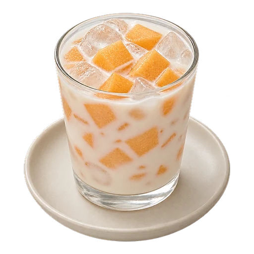 Cantaloupe milk