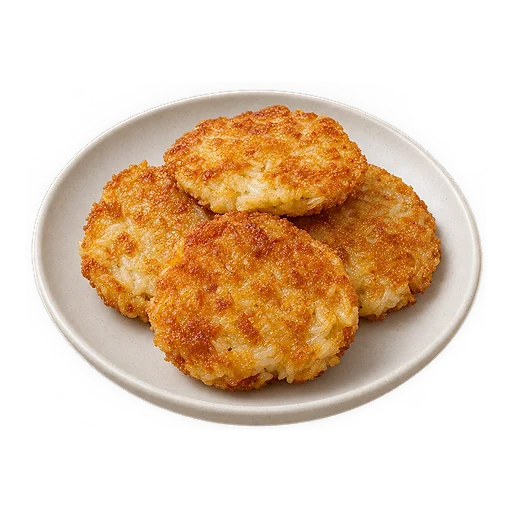 Fried sticky rice